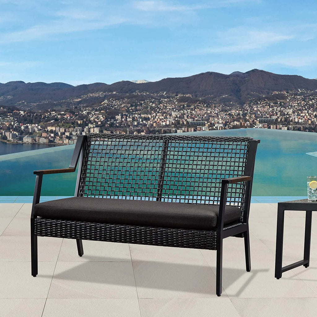 Gray Love Seat E134
