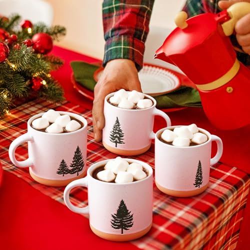Christmas Mugs Set of 4 12Oz R8858