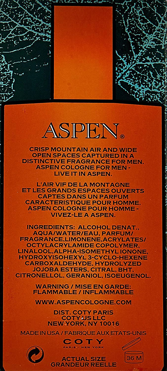 Cologne Spray for Men 4 oz (Pack of 2) K5415