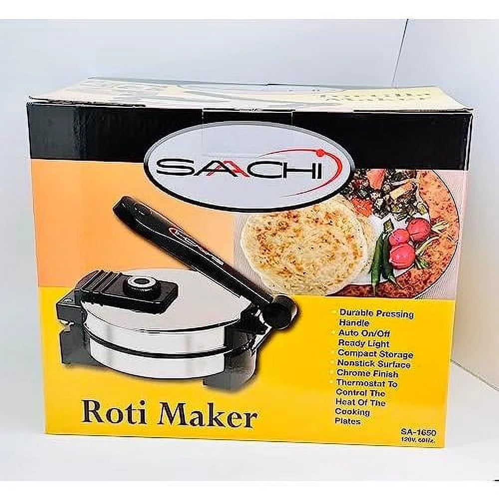 Electric Non-Stick Roti Chapati Tortilla Maker with Temperature Control L768