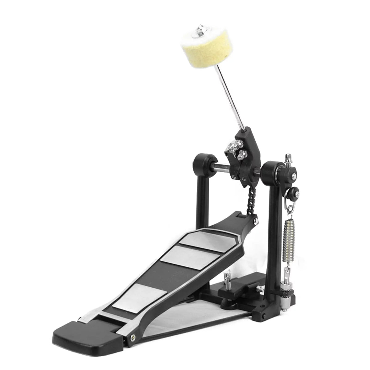 Drum Set Pedal with Drum Wool Beater X41005
