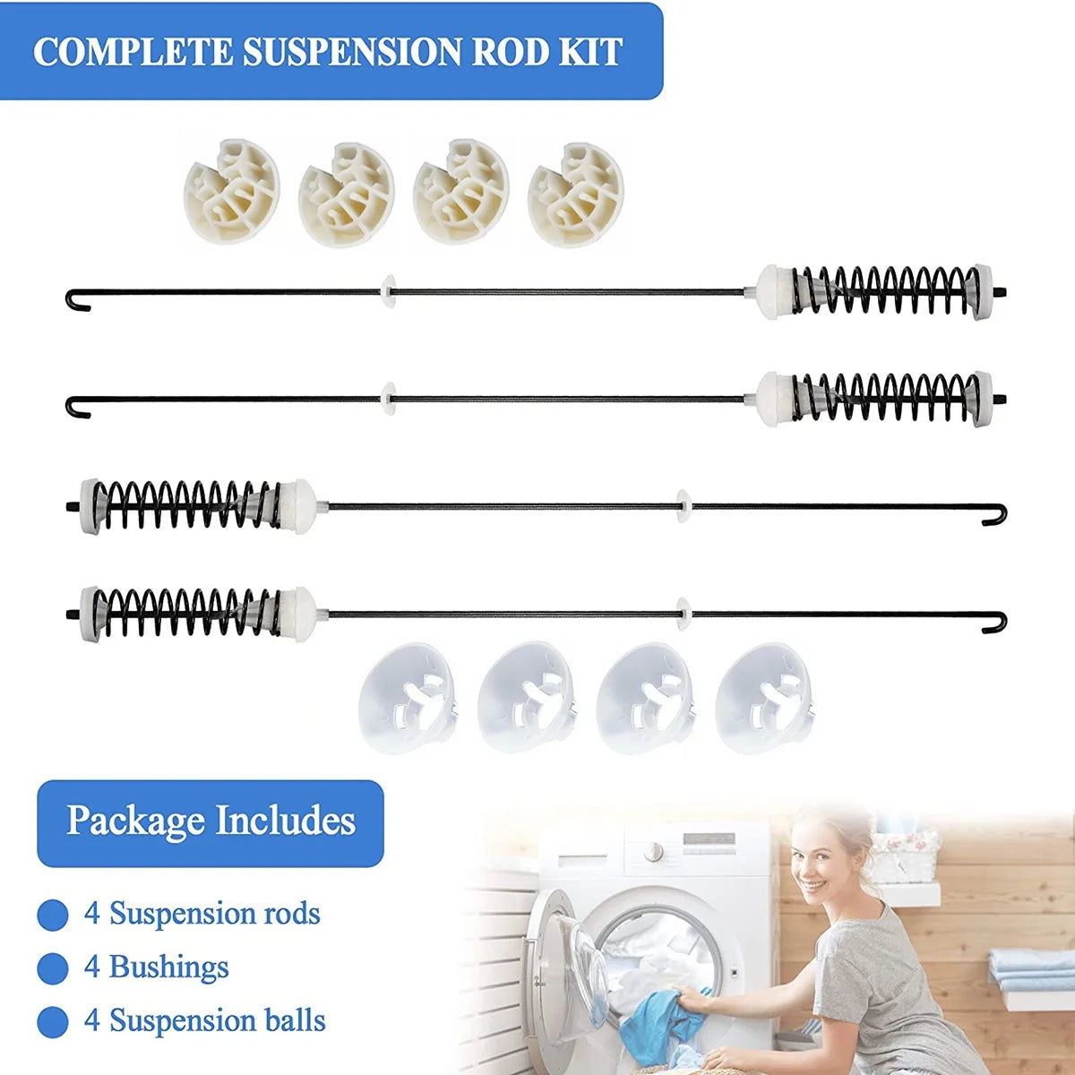 Washing Suspension Rod Kit X97510