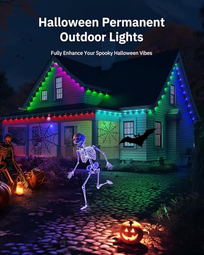 Permanent Outdoor Lights with DIY Colors E5906