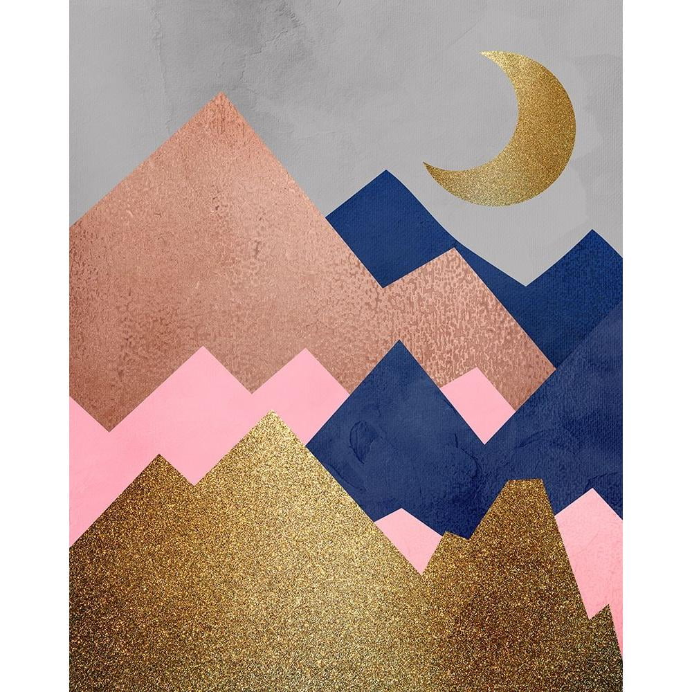 Black Modern Framed Art Print H6414