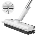 Floor Scrub Brush with Long Handle, Stiff Bristle J41523