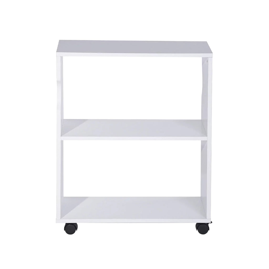 L Shape Computer Desk with Bookcase M263