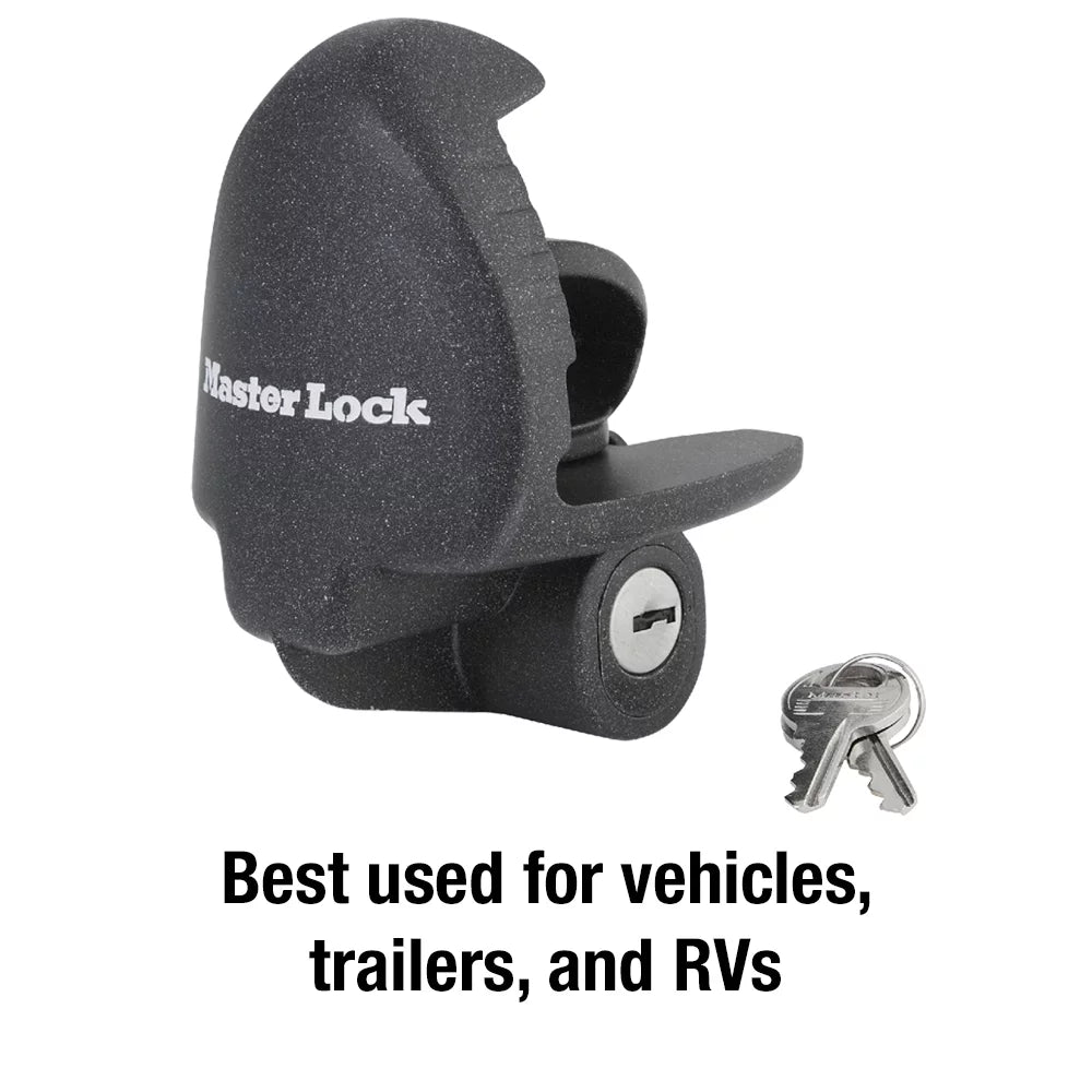 Black Universal Trailer Hitch Lock C75352