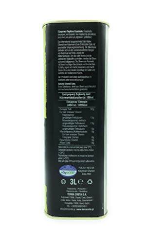 100% Pure Greek Olive Oil 3Ltr Tin U85295