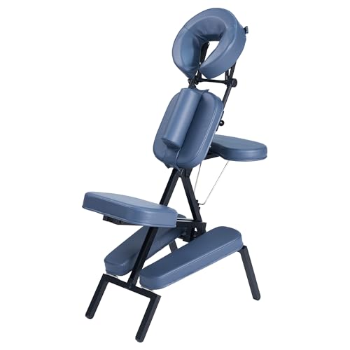 Blue Lightweight Folding Tattoo Massage Chair H67236