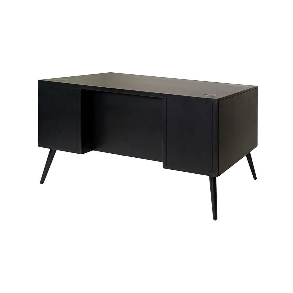 Black Wood Executive Desk K112