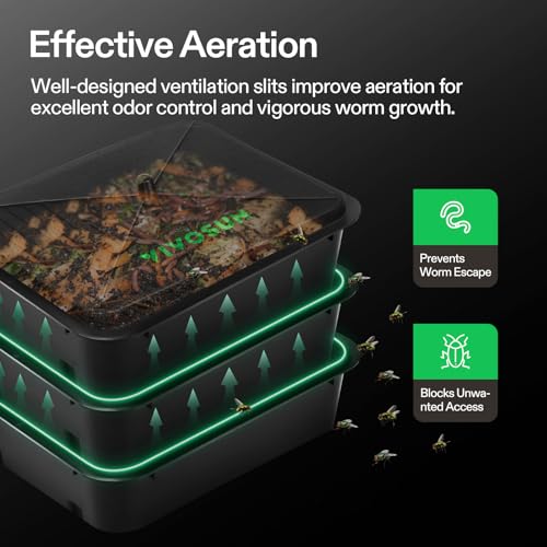 5-Layer 50L Worm Compost Bin H30291