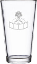 Engraved Pint Glass 16 Oz T6703