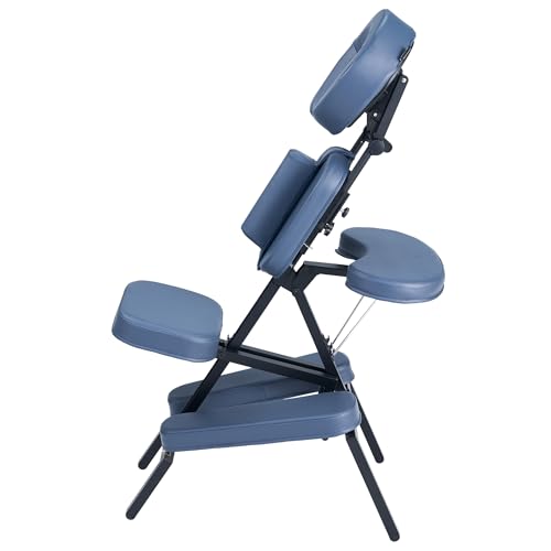 Blue Lightweight Folding Tattoo Massage Chair H67236