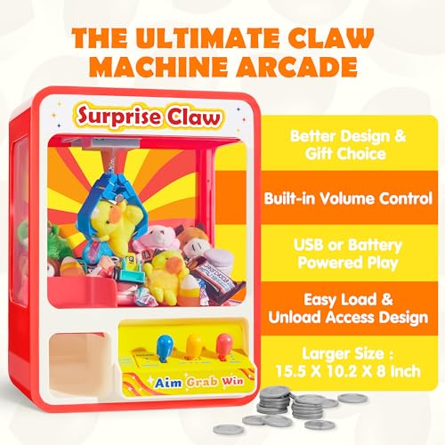 Claw Machine Arcade Toy with LED Light S384036