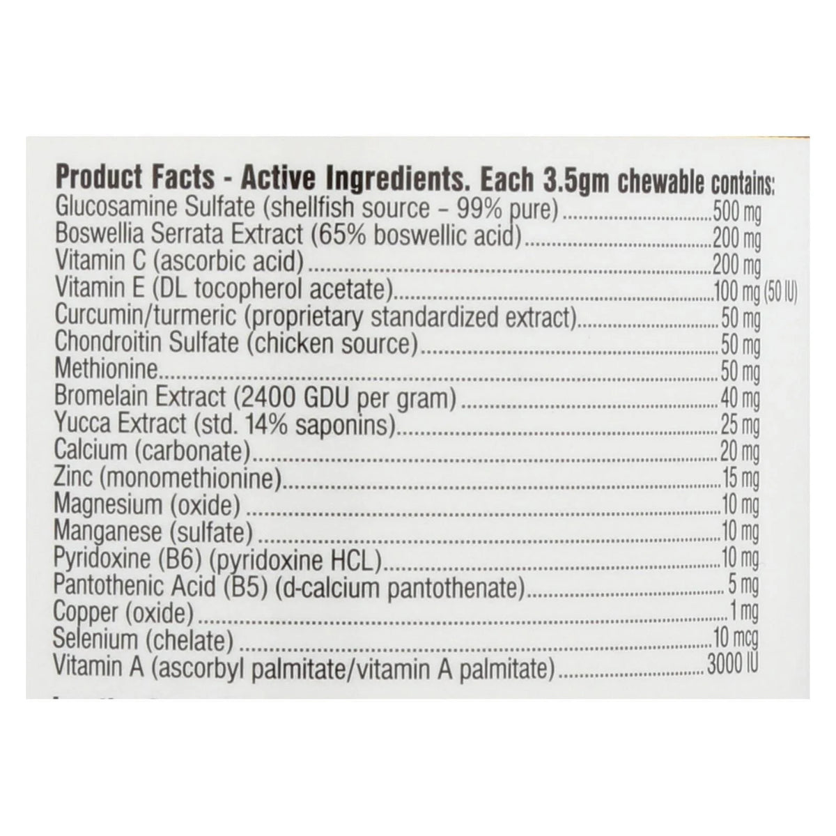 Joint Rescue 90 Chewables M649265