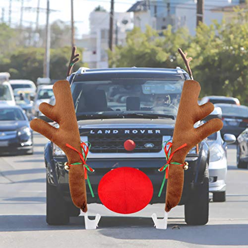 Car Reindeer Antler Kit with Tail Nose H26188