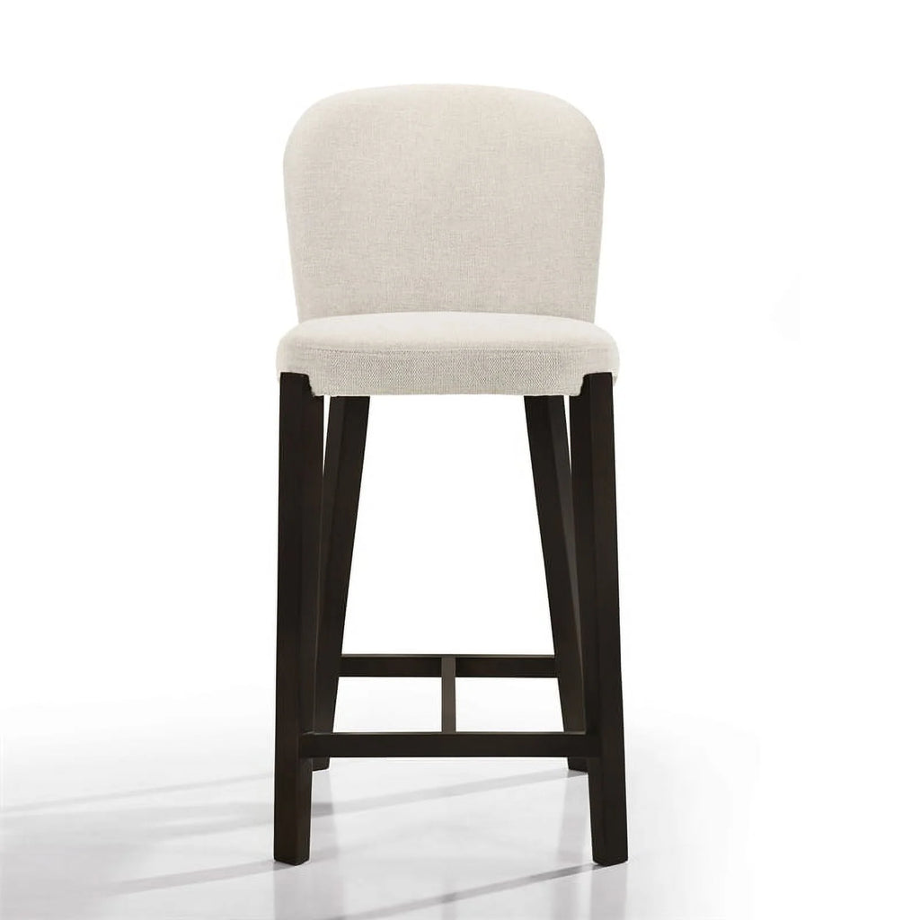 26" Solid Wood and Fabric Counter Stool C479