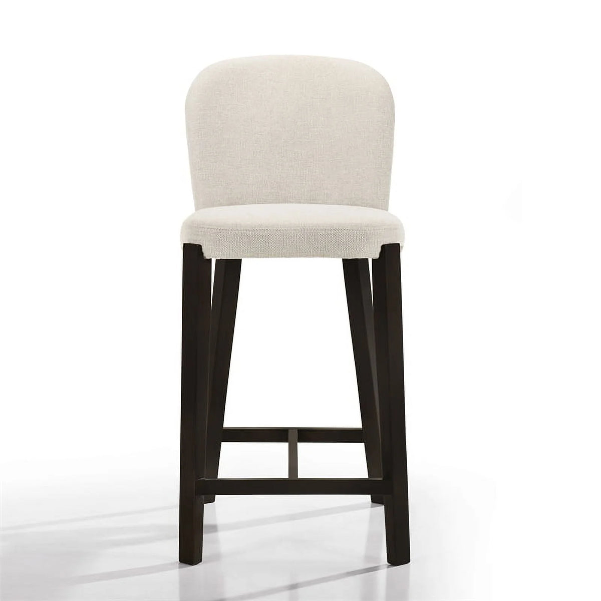 26" Solid Wood and Fabric Counter Stool C479