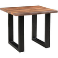 Wood and Metal End Table I42450