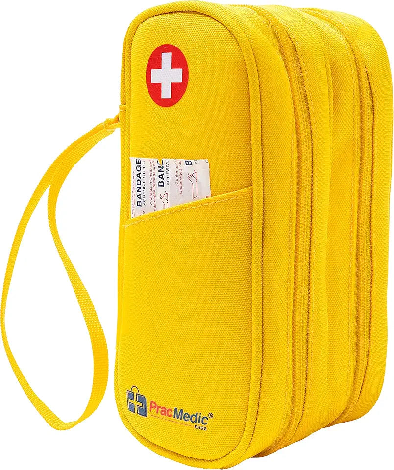 2 Tier Insulated Epipen Carrying Case Yellow J4727