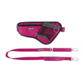 Hands-Free Dog Leash and Waist Belt Pouch A8541