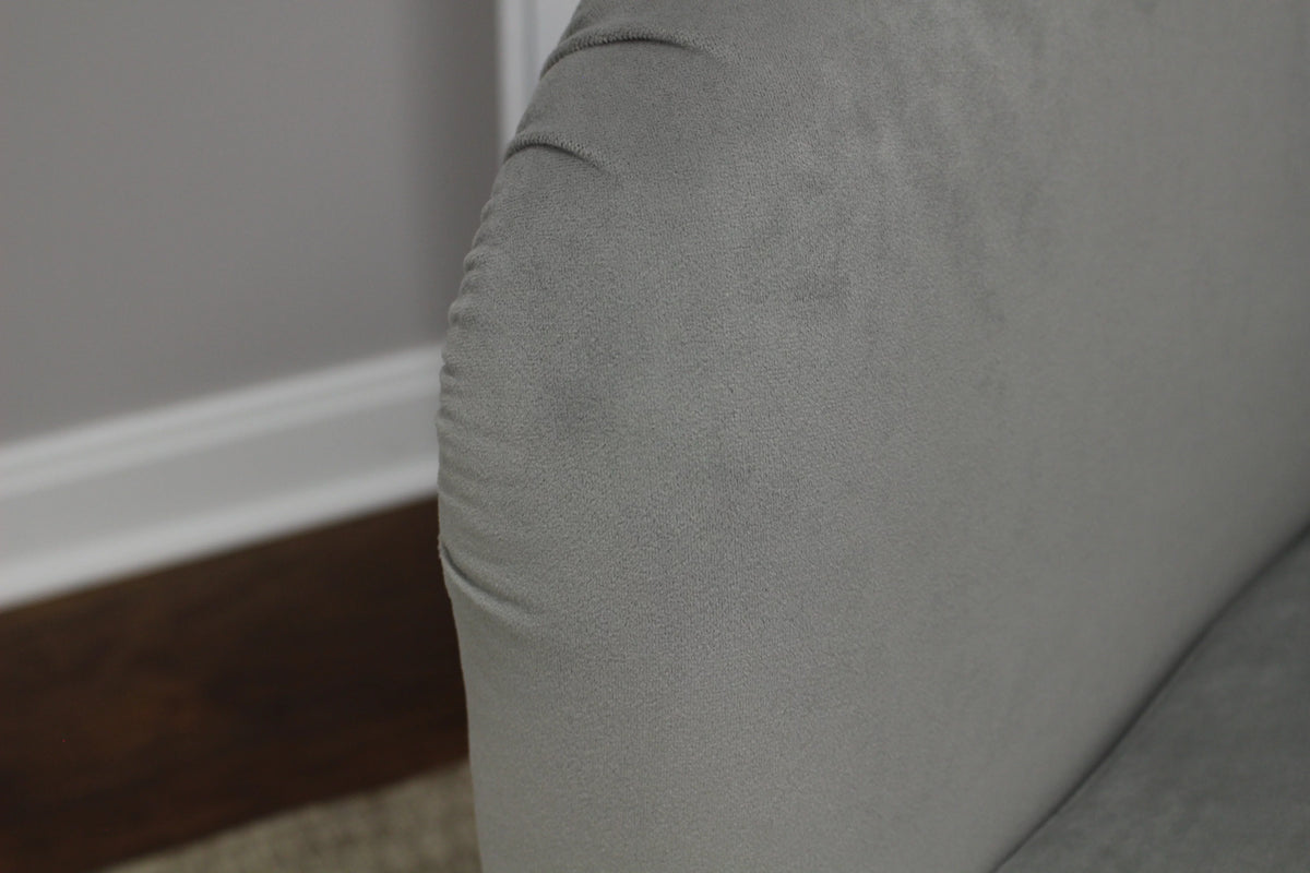 Dove Gray Microfiber Accent Chair G4462