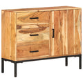 Solid Acacia Wood Sideboard B6067