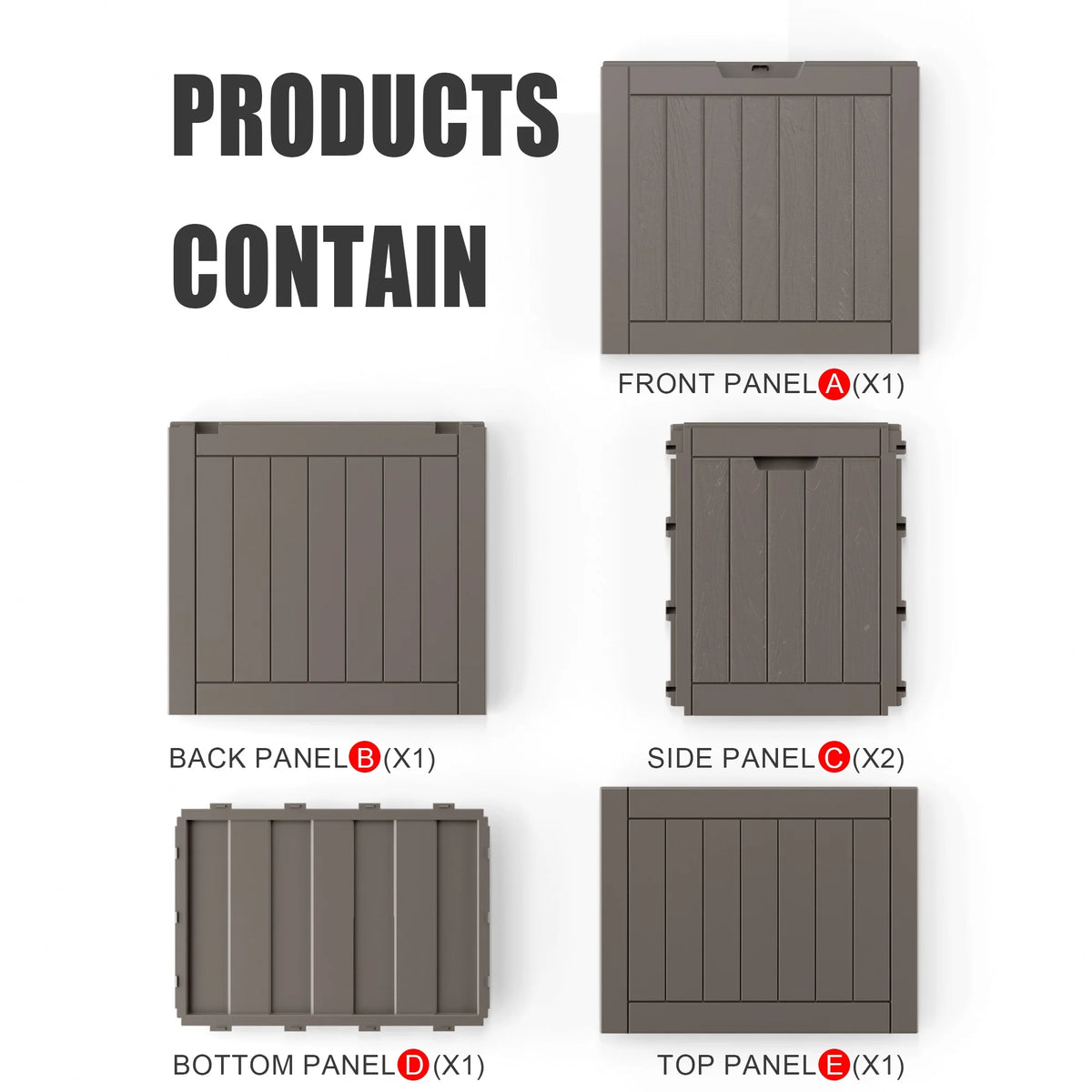 30 Gallon Waterproof Deck Box S76028