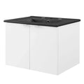 Wall Mounted Melamine Sink Vanity Cabinet B46654