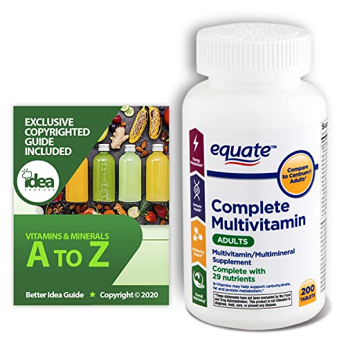 200 Count Multivitamin Multimineral Supplement A439661
