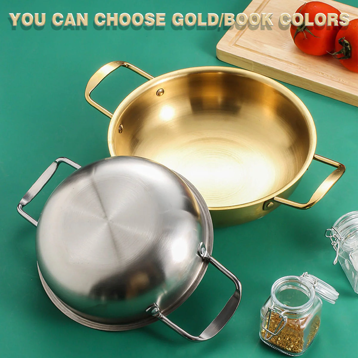Stainless Steel Dutch Oven Pot V5576