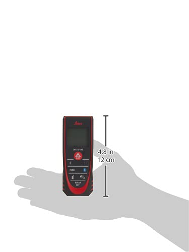 Laser Distance Measure with Bluetooth 4.0, Black/Red R550