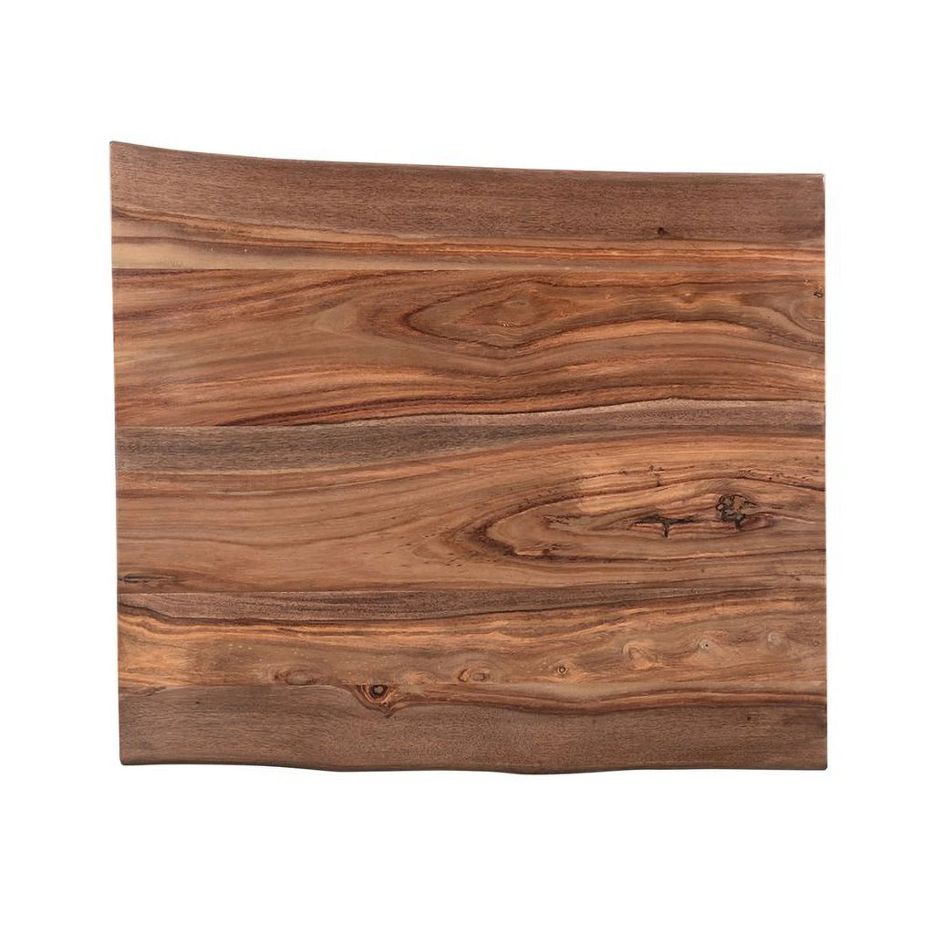 Wood and Metal End Table I42450