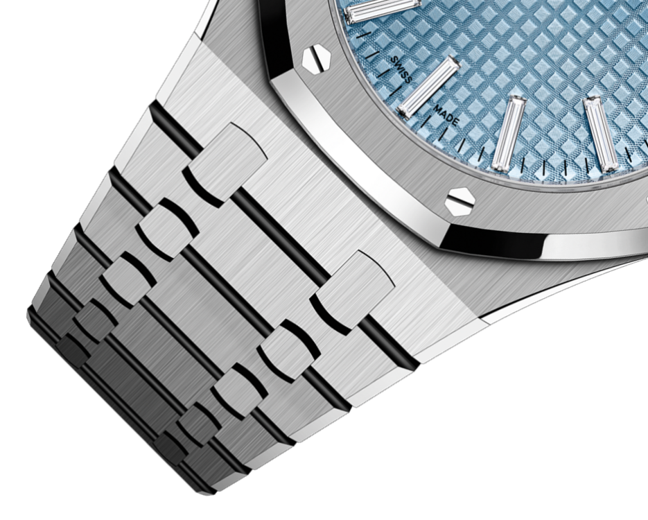 Light Blue Dial 41mm H444669