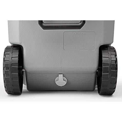Insulated Rolling Cooler with Wheels, 100-Quart T6623