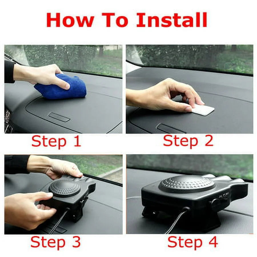 Portable 12V 150W Car Cooler Heater K465