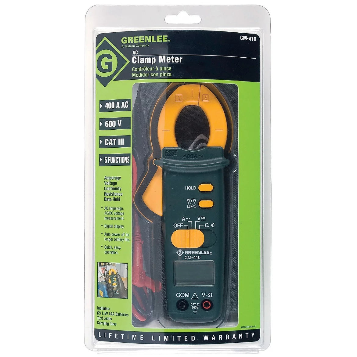 400-Amp AC Clamp-On Meter I11054