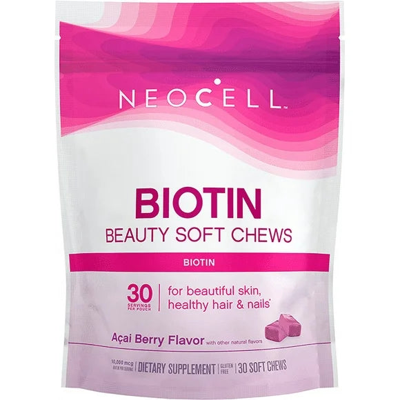 Chewable Acai Berry 30 Count Hair, Skin, and Nails L987