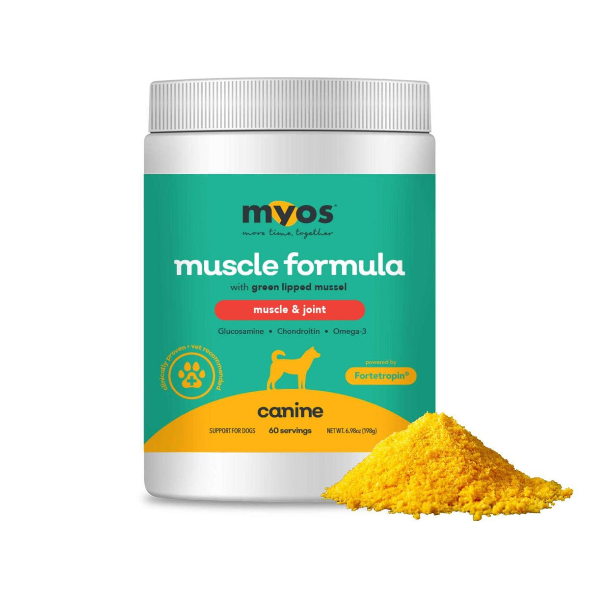 Canine Muscle & Joint Formula with Green Lipped Mussel Powder Dog Supplement B651