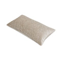 22" Feather Down Lumbar Throw Pillow Brilliant Cream N552535
