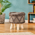 Handcrafted Fabric Stool G179