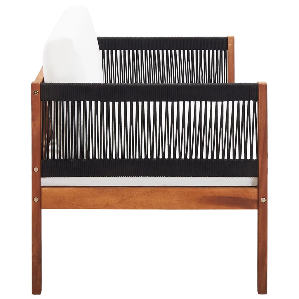 2-Seater Acacia Wood Patio Sofa R1318