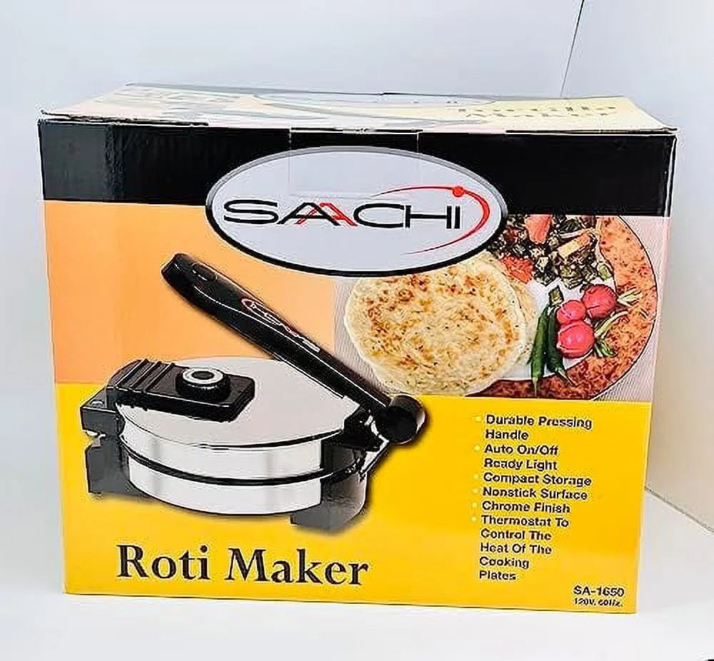 Electric Non-Stick Roti Chapati Tortilla Maker with Temperature Control L768