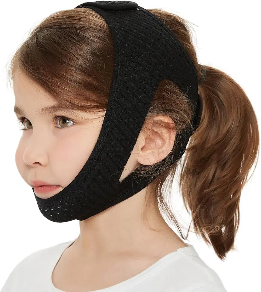 Small Size Breathable Adjustable Anti-Snoring Chin Strap I116429