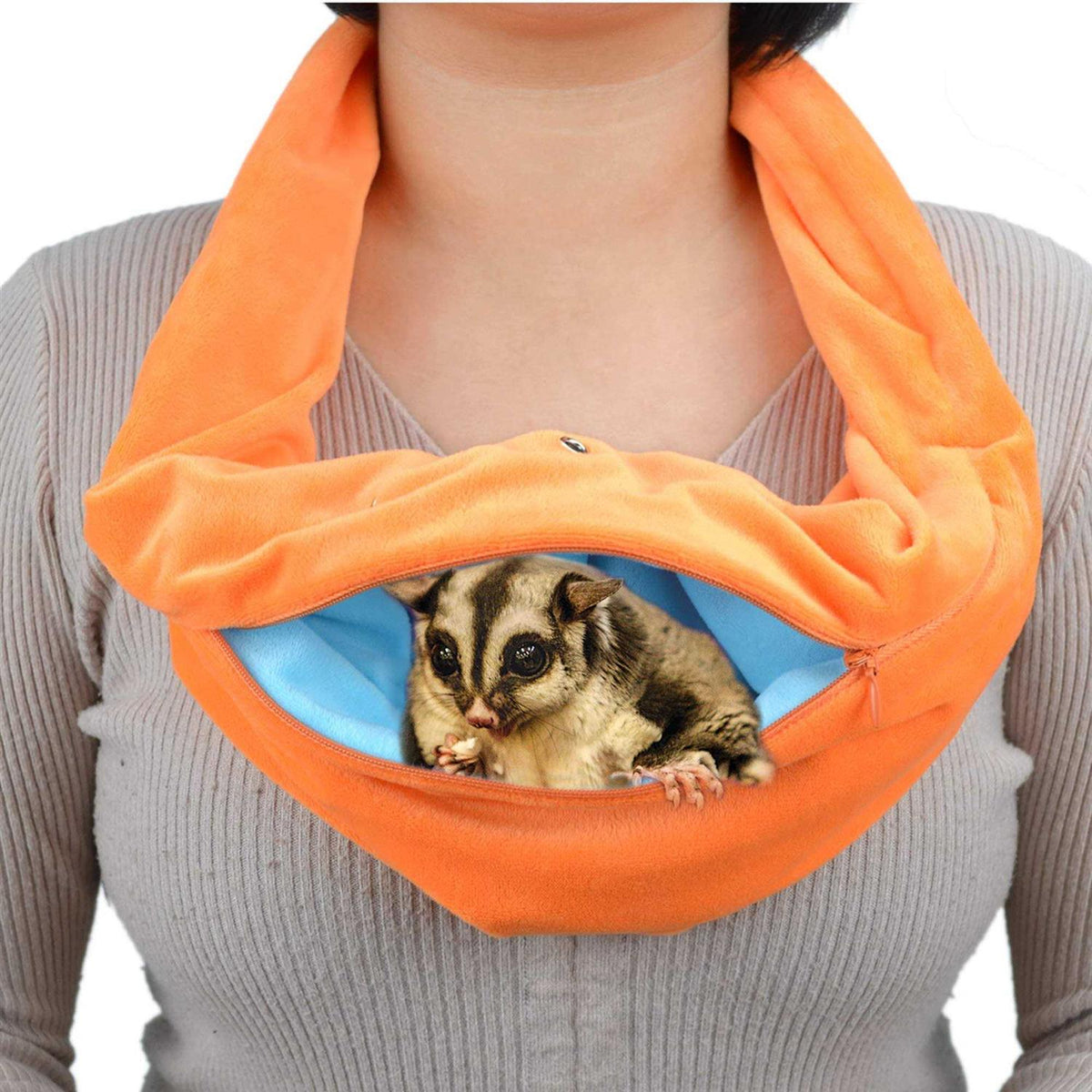 Sugar Glider Bonding Pouch Travel Carrier Bag with 4 Air Holes H8481