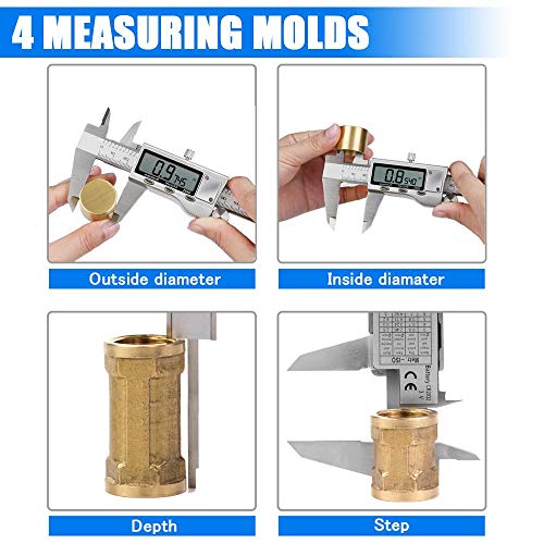 6 Inch Stainless Steel Digital Caliper W539