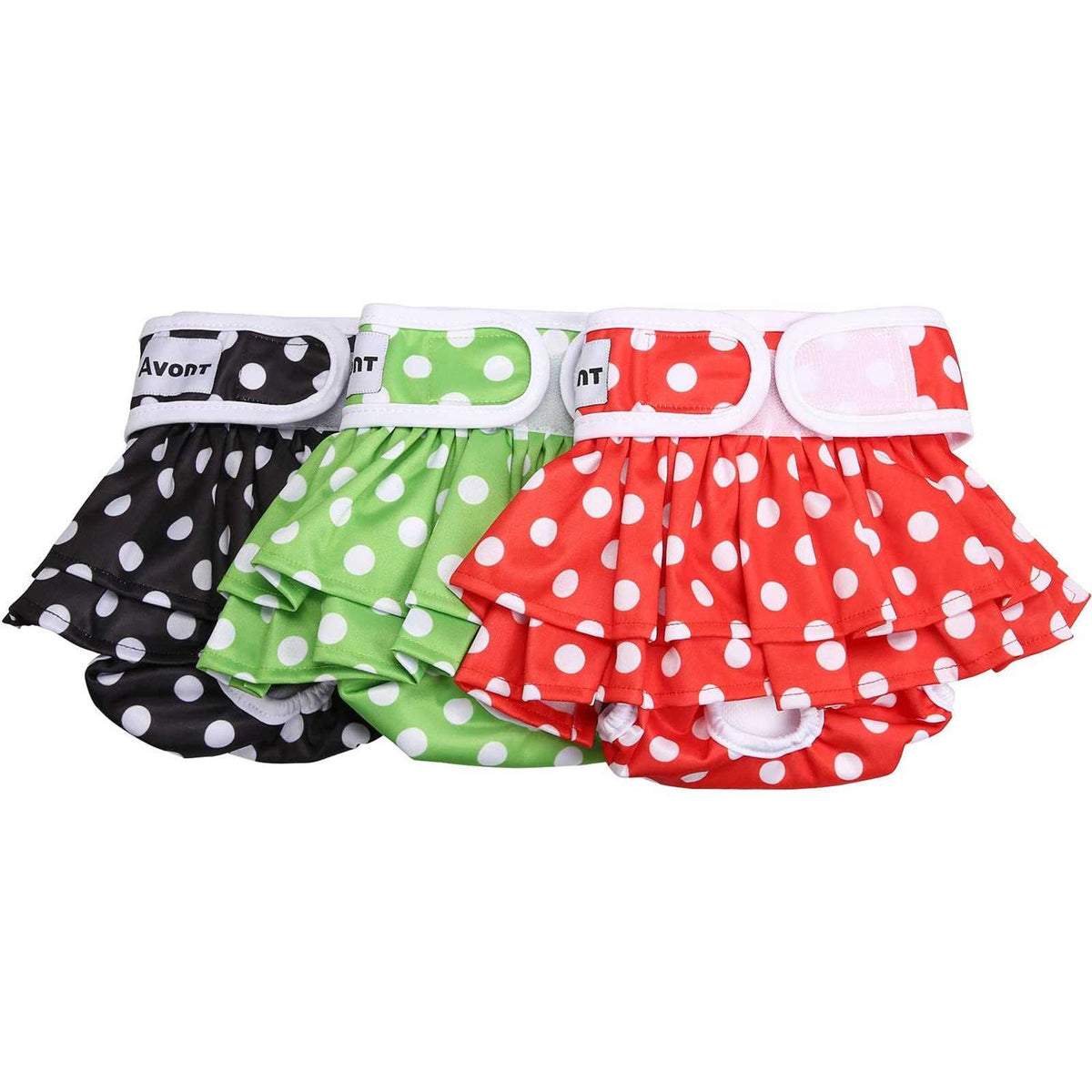 3 Pack Washable Reusable Dog Diapers N5609