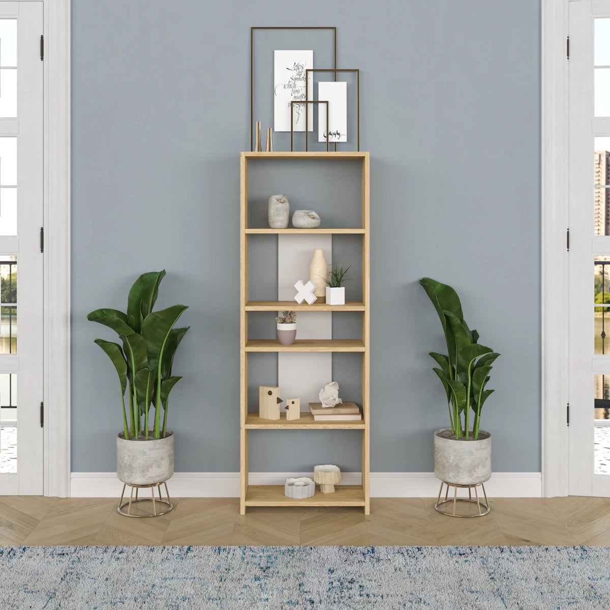 Oak Bookcase V62776