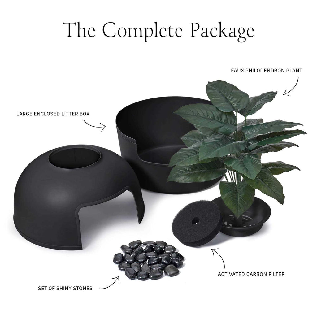 Hidden Litter Box Enclosure with Carbon Filter R6798