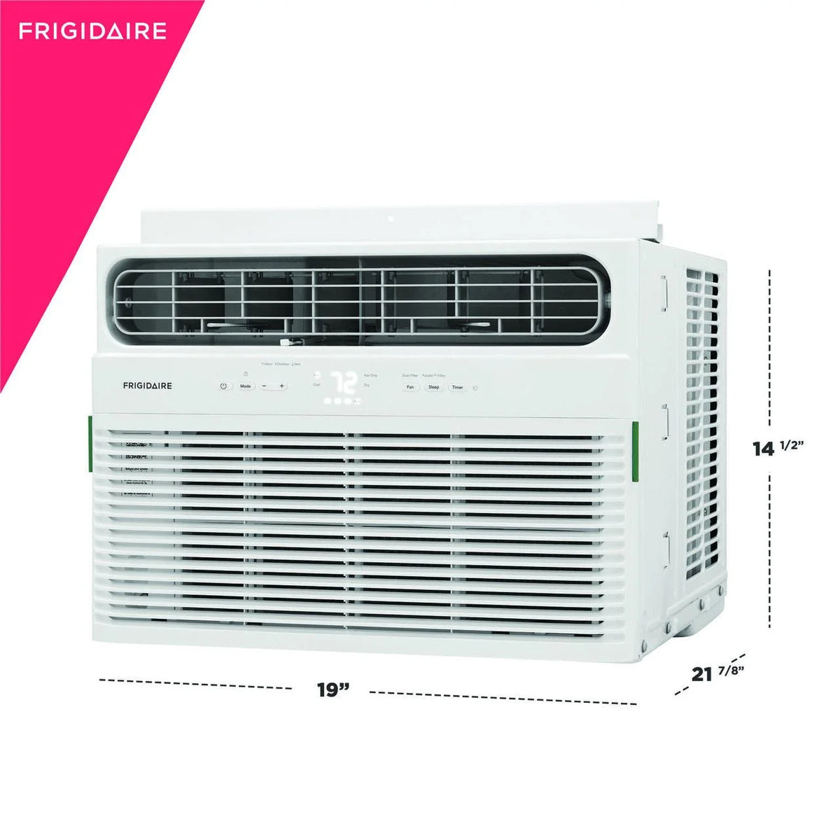 12,000 BTU Smart Window Air Conditioner with Wi-Fi and Remote in White P4006